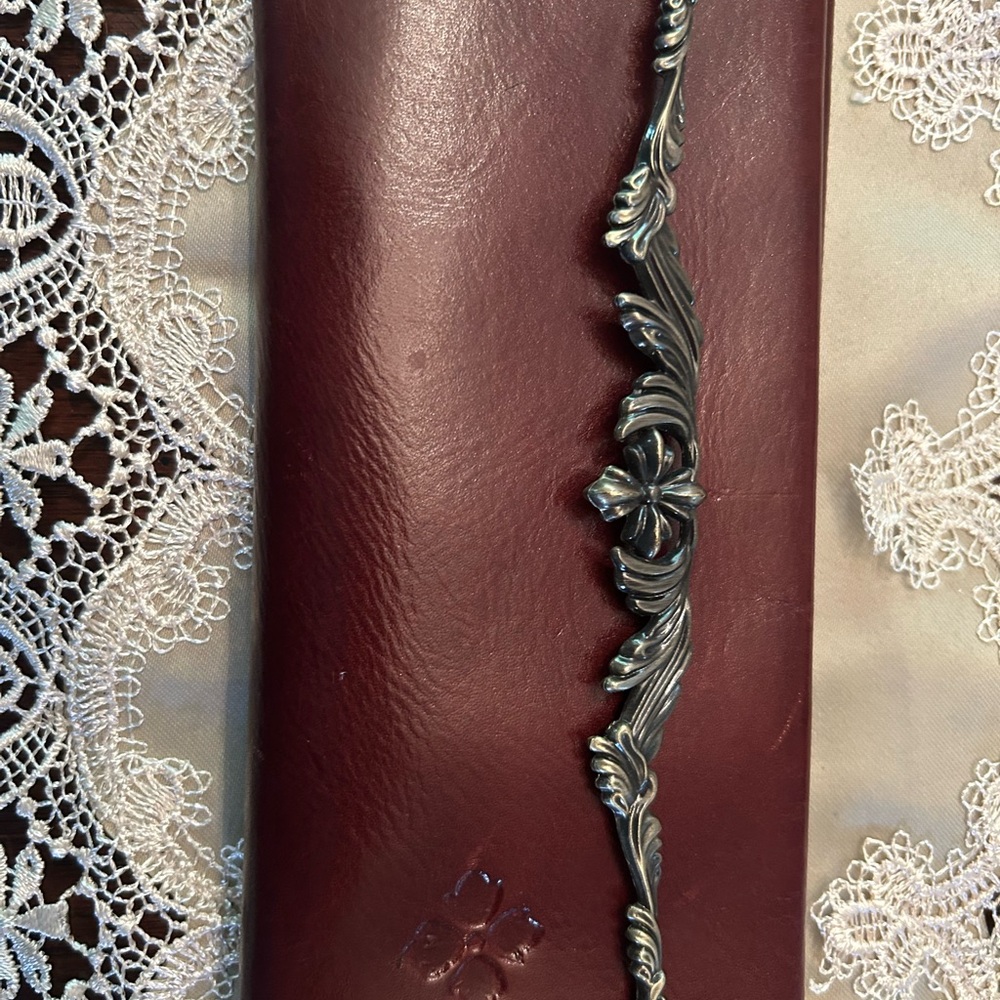 Patricia Nash Loxley  Leather Wallet in Burgundy